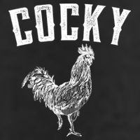 Cocky Rooster 7 Panel Mesh Trucker Snapback Hat