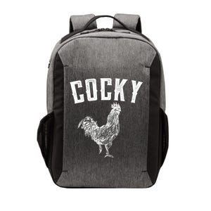 Cocky Rooster Vector Backpack