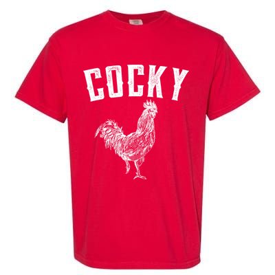 Cocky Rooster Garment-Dyed Heavyweight T-Shirt