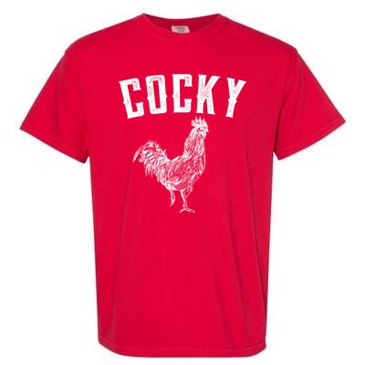 Cocky Rooster Garment-Dyed Heavyweight T-Shirt