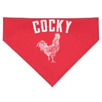 Cocky Rooster USA-Made Doggie Bandana