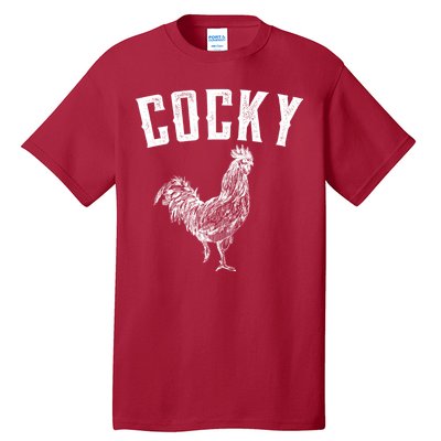 Cocky Rooster Tall T-Shirt