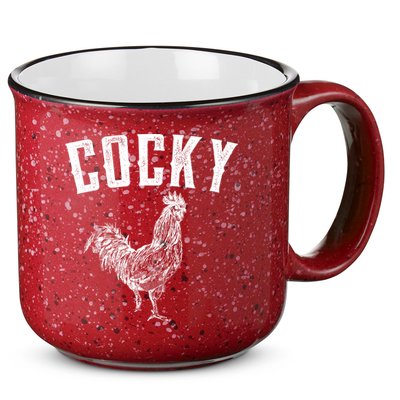 Cocky Rooster 15oz Campfire Ceramic Mug