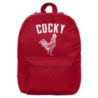 Cocky Rooster 16 in Basic Backpack