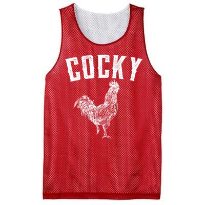 Cocky Rooster Mesh Reversible Basketball Jersey Tank