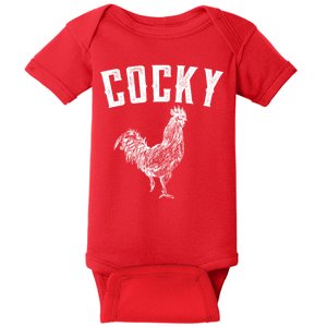 Cocky Rooster Baby Bodysuit