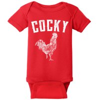 Cocky Rooster Baby Bodysuit