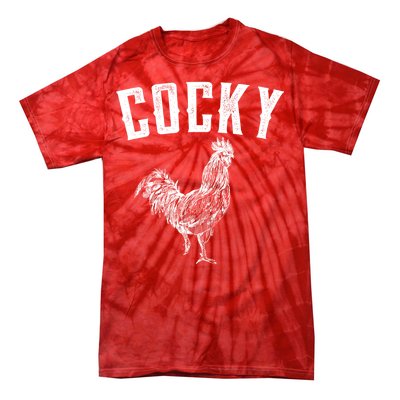 Cocky Rooster Tie-Dye T-Shirt