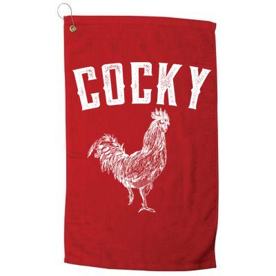 Cocky Rooster Golf Towel