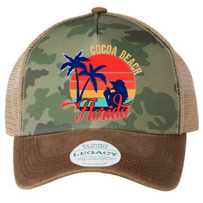 Cocoa Beach Legacy Tie Dye Trucker Hat
