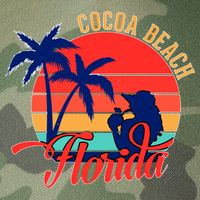 Cocoa Beach Legacy Tie Dye Trucker Hat