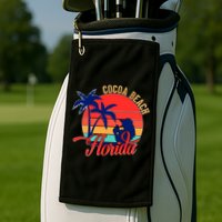 Cocoa Beach Golf Towel