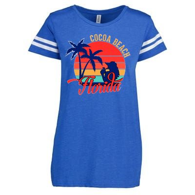 Cocoa Beach Enza Ladies Jersey Football T-Shirt