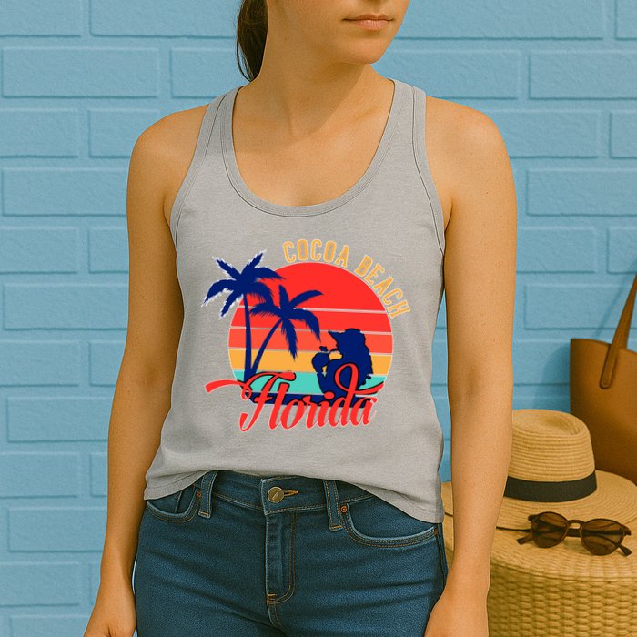 Cocoa Beach Womens Tank Top