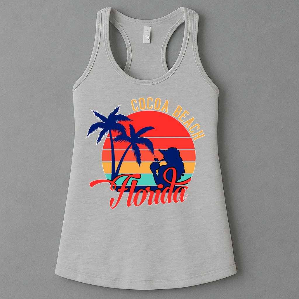 Cocoa Beach Womens Tank Top