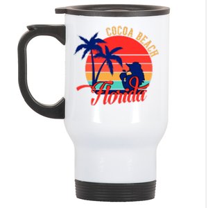 Cocoa Beach Stainless Steel Travel Mug