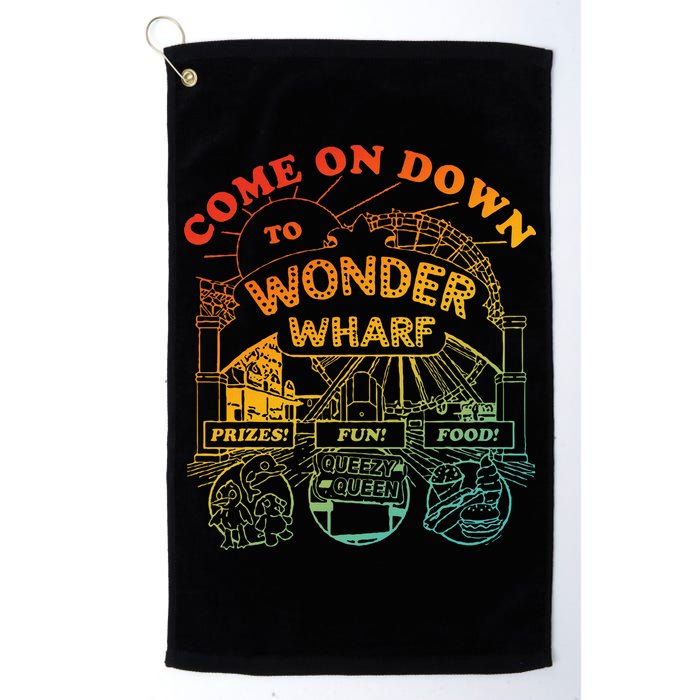 Come On Down To Wonder Wharf Prizes Fun Queezy Queen Food Golf Towel