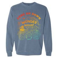 Come On Down To Wonder Wharf Prizes Fun Queezy Queen Food Garment-Dyed Sweatshirt
