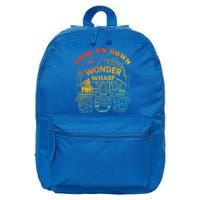 Come On Down To Wonder Wharf Prizes Fun Queezy Queen Food 16 in Basic Backpack