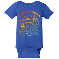 Come On Down To Wonder Wharf Prizes Fun Queezy Queen Food Baby Bodysuit