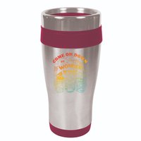 Come On Down To Wonder Wharf Prizes Fun Queezy Queen Food 16oz Travel Tumbler