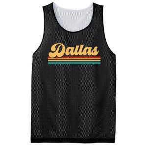 City Of Dallas Texas Mesh Reversible Basketball Jersey Tank