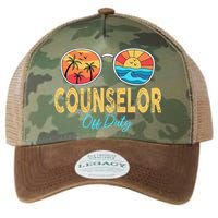 Counselor Off Duty Happy Last Day Of School Summer Legacy Tie Dye Trucker Hat