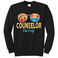 Counselor Off Duty Happy Last Day Of School Summer Sweatshirt