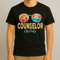 Counselor Off Duty Happy Last Day Of School Summer T-Shirt