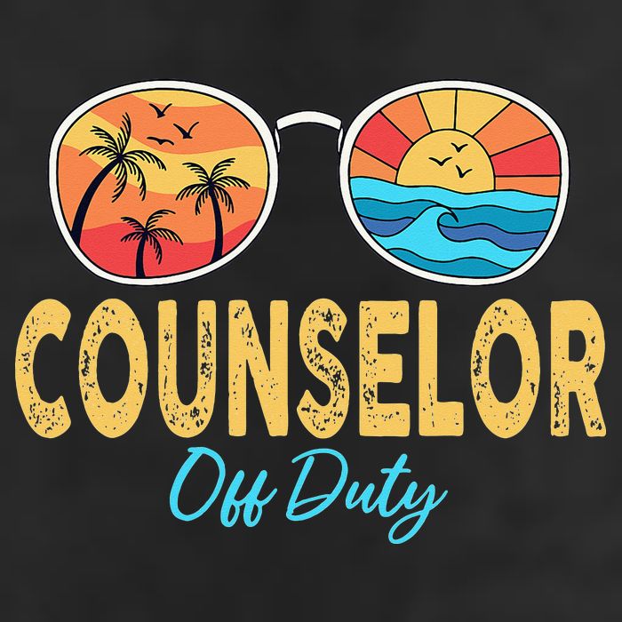 Counselor Off Duty Happy Last Day Of School Summer 25L Jumbo Tote