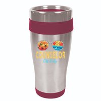 Counselor Off Duty Happy Last Day Of School Summer 16oz Travel Tumbler