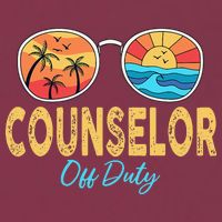 Counselor Off Duty Happy Last Day Of School Summer 16oz Travel Tumbler