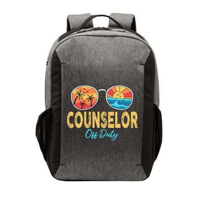 Counselor Off Duty Happy Last Day Of School Summer Vector Backpack