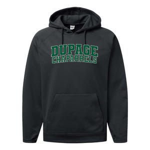 College Of Dupage Chaparrels Performance Fleece Hoodie