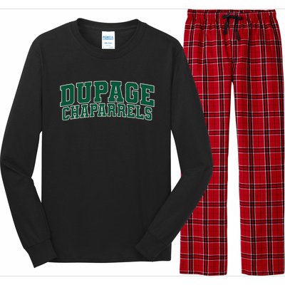 College Of Dupage Chaparrels Long Sleeve Pajama Set