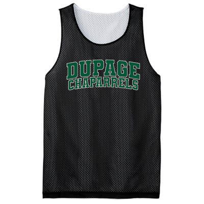 College Of Dupage Chaparrels Mesh Reversible Basketball Jersey Tank