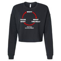 Cycle Of Development T-Shirt Cropped Pullover Crew