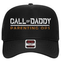 Call Of Daddy Parenting Ops High Crown Mesh Back Trucker Hat