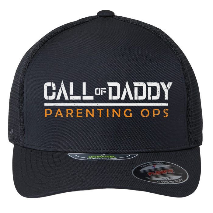 Call Of Daddy Parenting Ops Flexfit Unipanel Trucker Cap