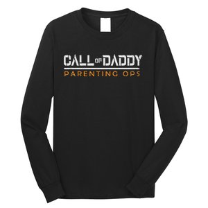 Call Of Daddy Parenting Ops Long Sleeve Shirt