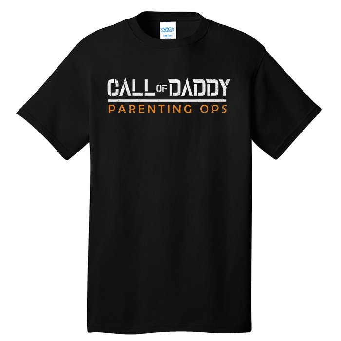 Call Of Daddy Parenting Ops Tall T-Shirt