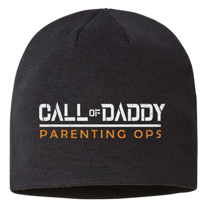 Call Of Daddy Parenting Ops Sustainable Beanie