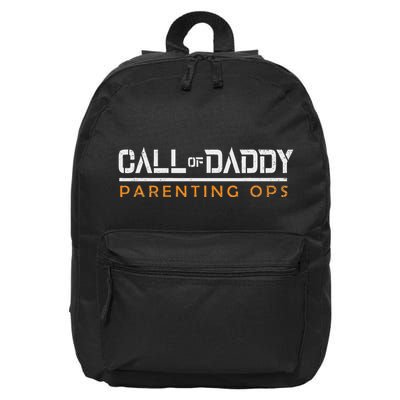 Call Of Daddy Parenting Ops 16 in Basic Backpack