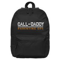 Call Of Daddy Parenting Ops 16 in Basic Backpack