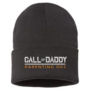 Call Of Daddy Parenting Ops Sustainable Knit Beanie