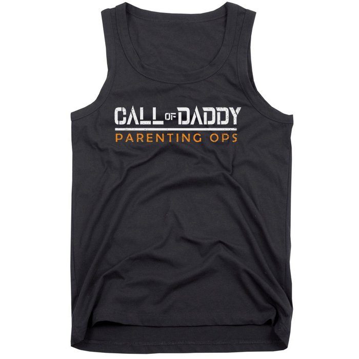 Call Of Daddy Parenting Ops Tank Top