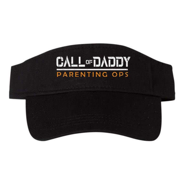 Call Of Daddy Parenting Ops Valucap Bio-Washed Visor