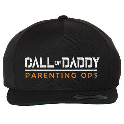 Call Of Daddy Parenting Ops Wool Snapback Cap