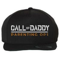 Call Of Daddy Parenting Ops Wool Snapback Cap