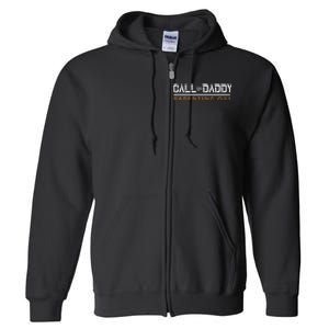 Call Of Daddy Parenting Ops Full Zip Hoodie